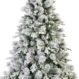 Lausanne Fir Snowy kunstkerstboom 240xø142cm | wit/met sneeuw