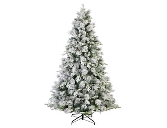 Lausanne Fir Snowy kunstkerstboom 240xø142cm | wit/met sneeuw