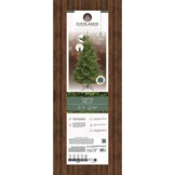 Alba Fir kunstkerstboom 180xø116cm | groen met 1700 LED lampjes