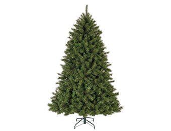 Malmö Frosted Spruce kunstkerstboom 210xø136cm | groen met bevroren details