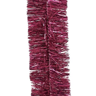 Kerstslinger lametta | granaatappel | 270cm