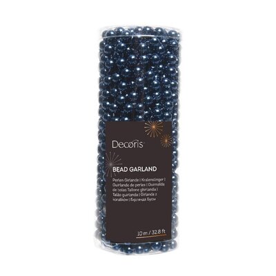 Kralenketting kerstboom | nachtblauw | 10m