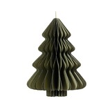 Mini kerstboom decoratief | groen | papier | 40cm