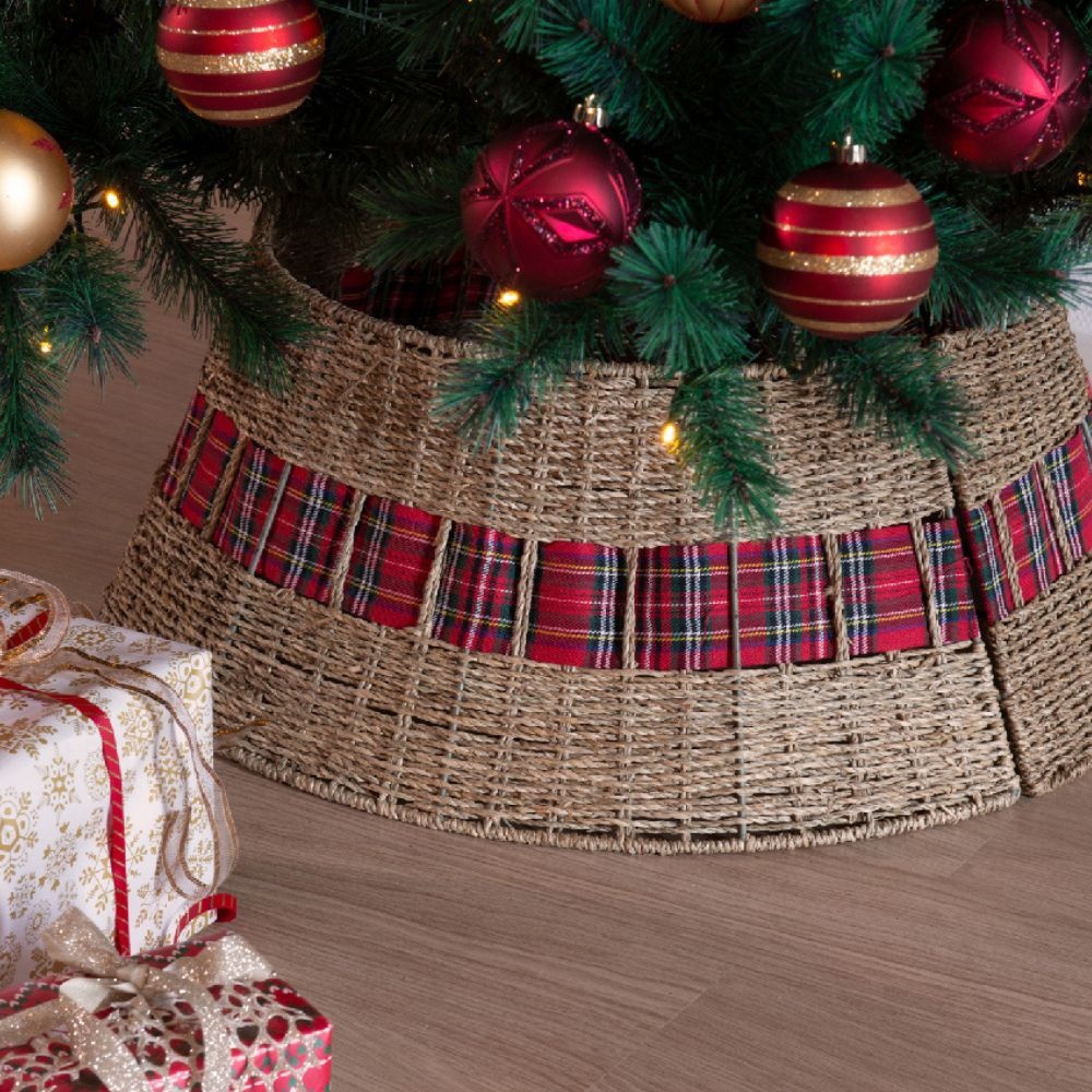 Boomring naturel klassiek | zeegras | D57 x H28cm