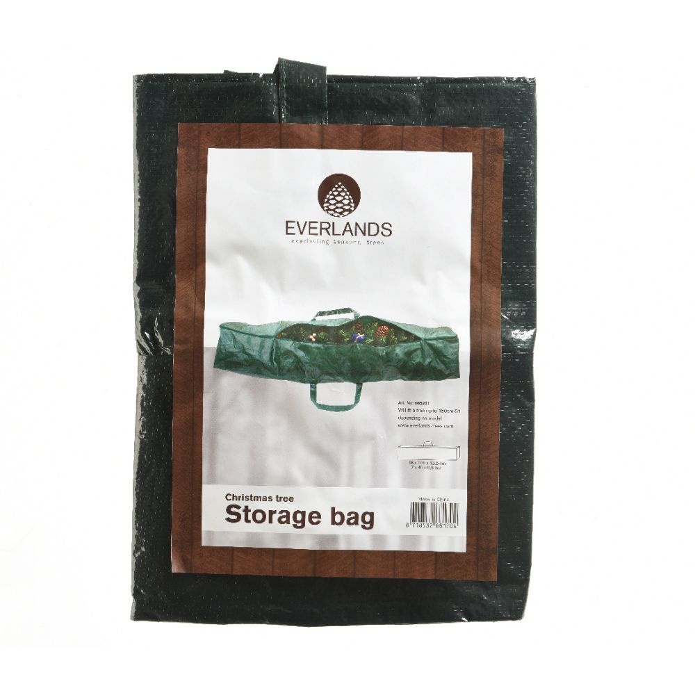 Opbergzak voor kerstboom | groen | 102cm