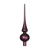 Piek van glas | mat | donker mauve | 26cm