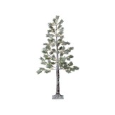 Kunstkerstboom | besneeuwd met LED lampjes | 150cm