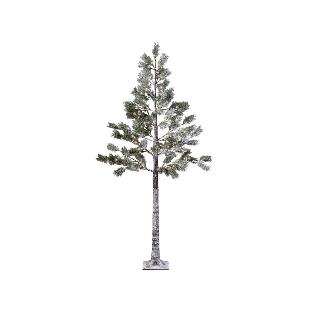 Kunstkerstboom | besneeuwd met LED lampjes | 180cm
