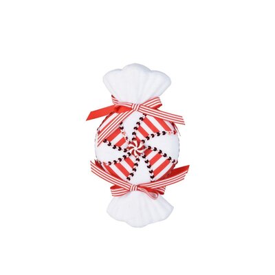 Kerstboom kegel met snoep decoratie | 26cm