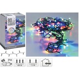 Kerstverlichting | 80 LED lampjes | multicolor | 6 meter