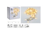 Kerstverlichting transparant snoer | 320 LED lampjes | warm wit | 21 meter