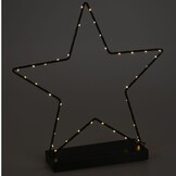 Kerst ster op voet met LED lampjes | 40cm