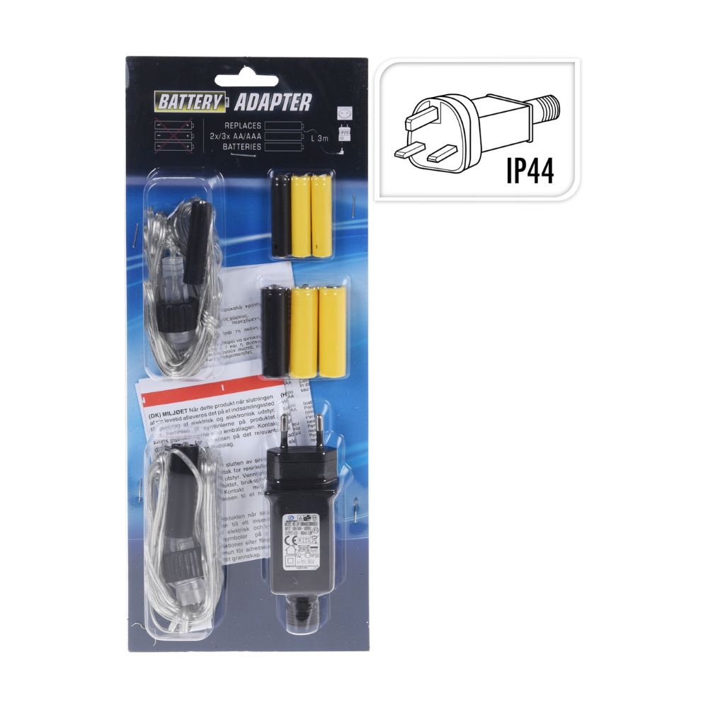 Batterij adapter | 4xAA / 4xAAA