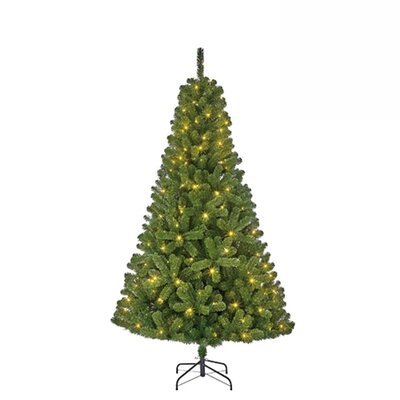 Charlton kunstkerstboom 230xø135cm | groen met 400 LED lampjes