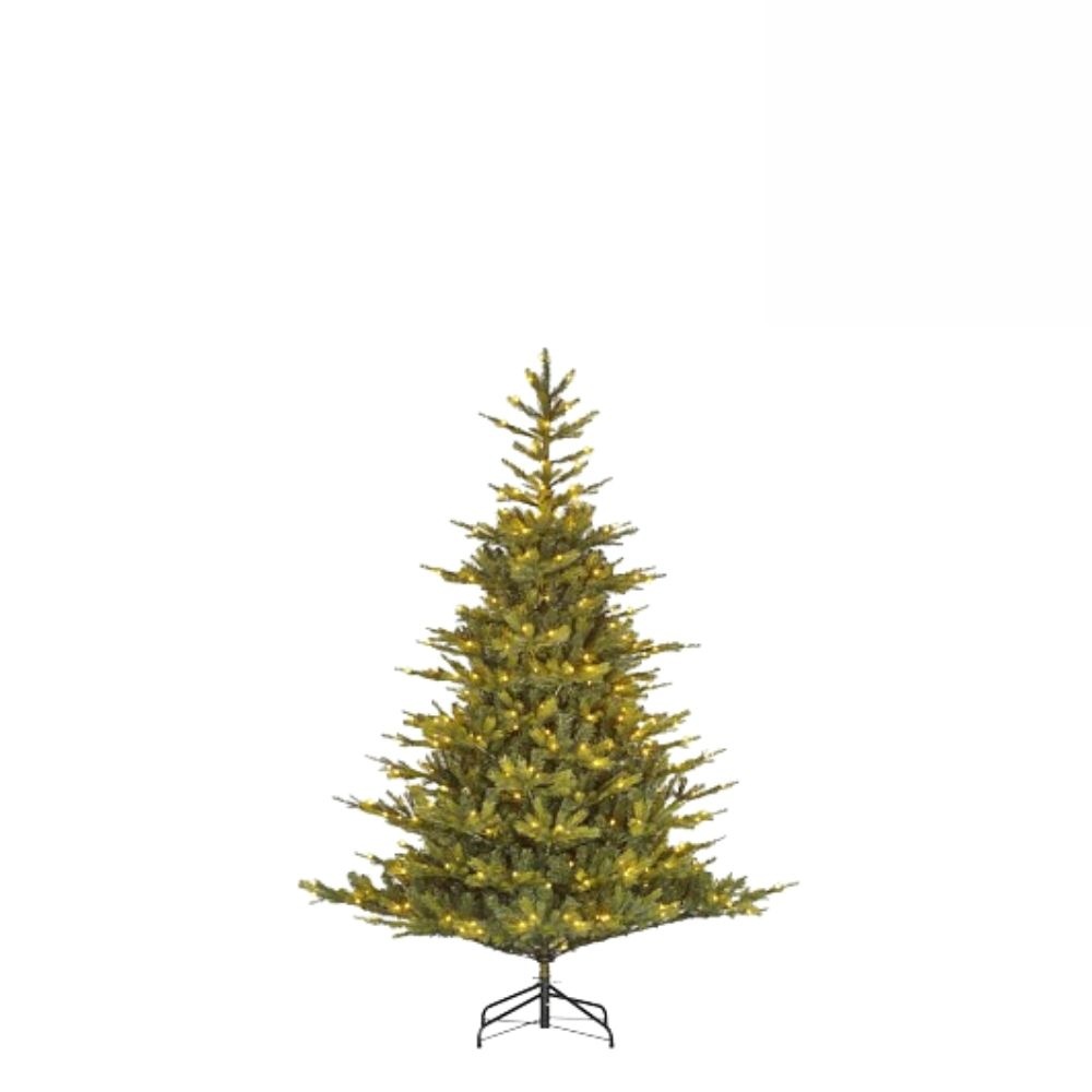Grimshaw kunstkerstboom 155xø112cm | groen met 180 LED lampjes