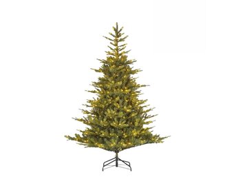 Grimshaw kunstkerstboom 215xø152cm | groen met 370 LED lampjes