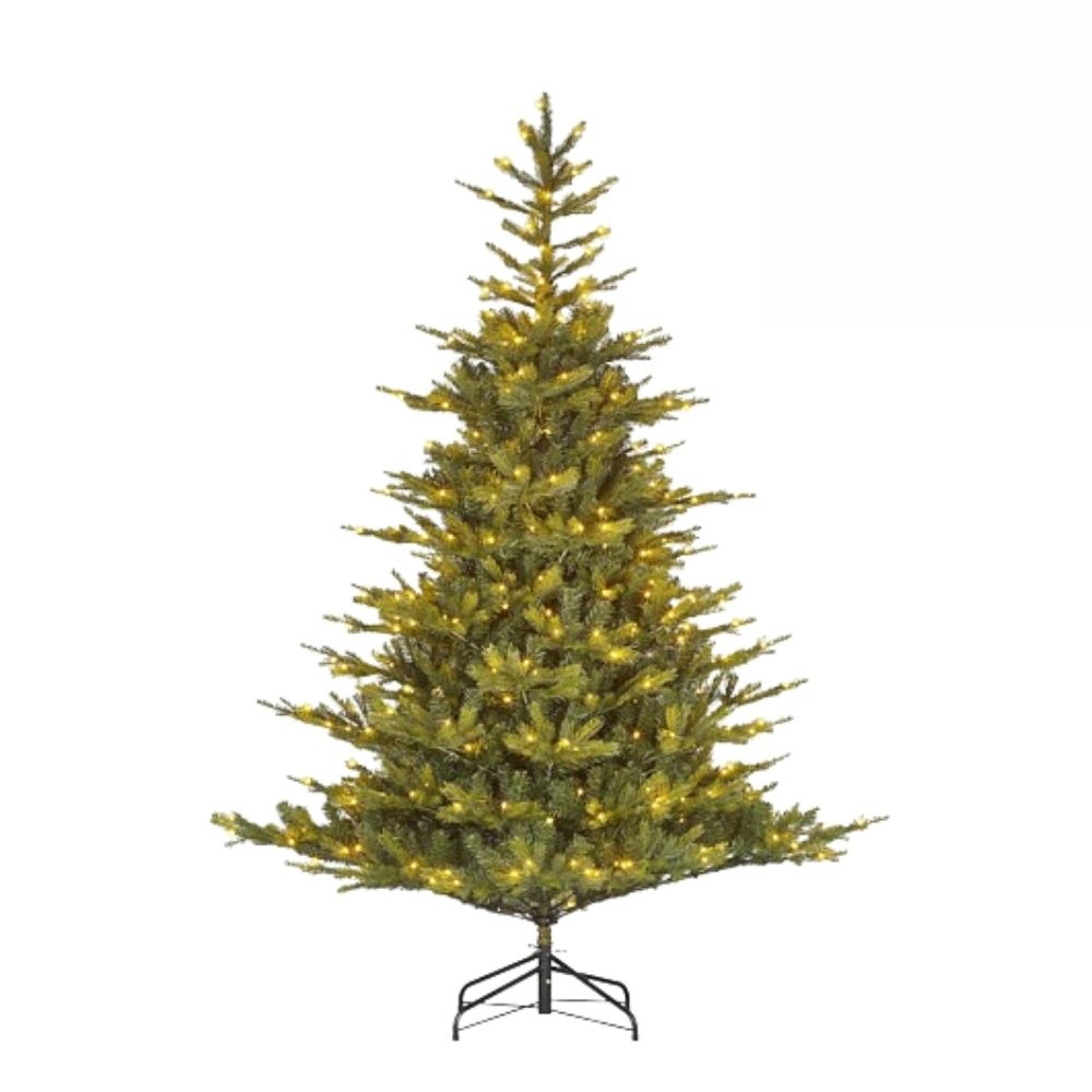 Grimshaw kunstkerstboom 230xø162cm | groen met 440 LED lampjes
