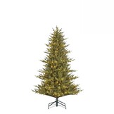 Meran kunstkerstboom 185xø127cm | groen met 264 LED lampjes