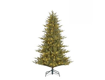 Meran kunstkerstboom 215xø137cm | groen met 384 LED lampjes