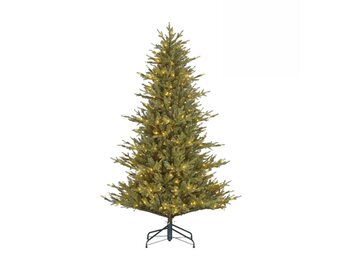 Meran kunstkerstboom 230xø137cm | groen met 408 LED lampjes