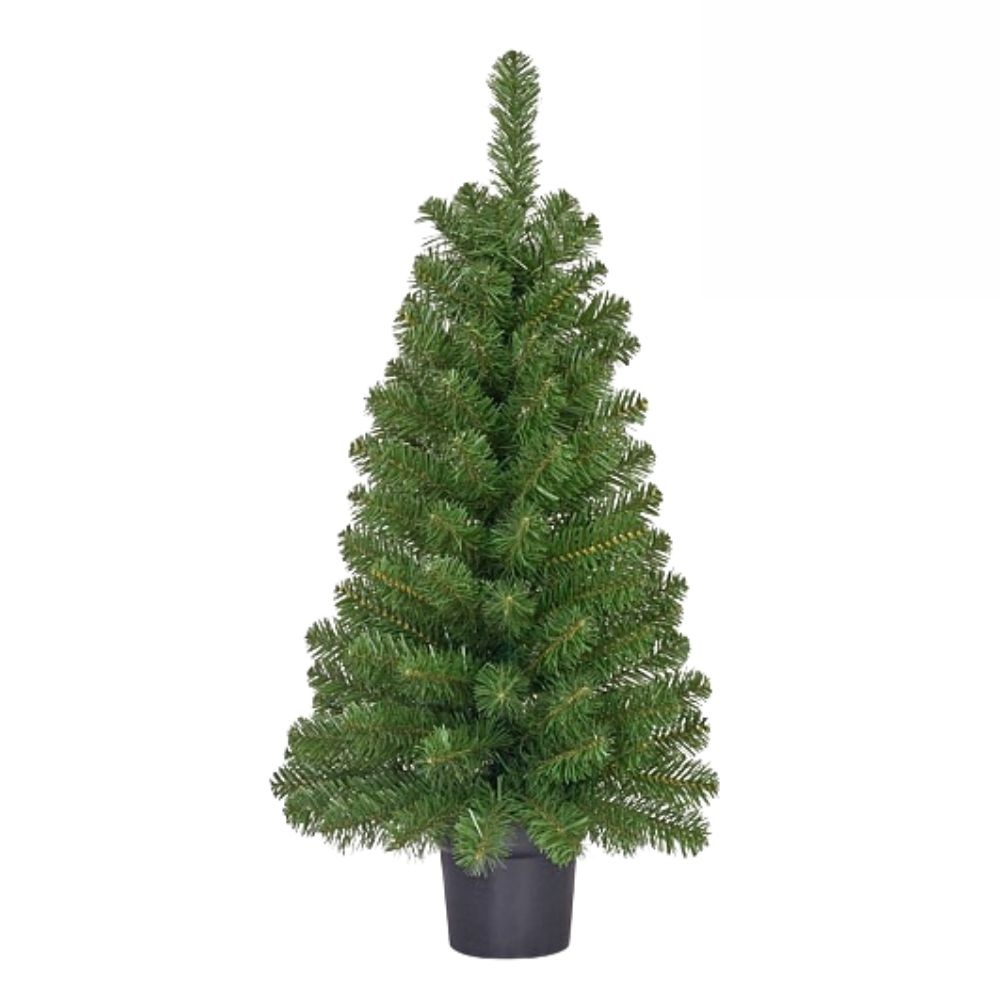 Norton kerstboompje in pot 90xø50cm | groen