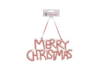 Kersthanger Merry Christmas | 12cm