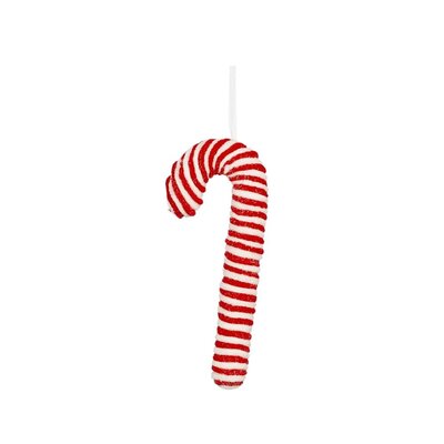 Kersthanger rode zuurstok | 26cm