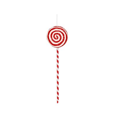 Kerstdecoratie | hangende lolly | 38cm