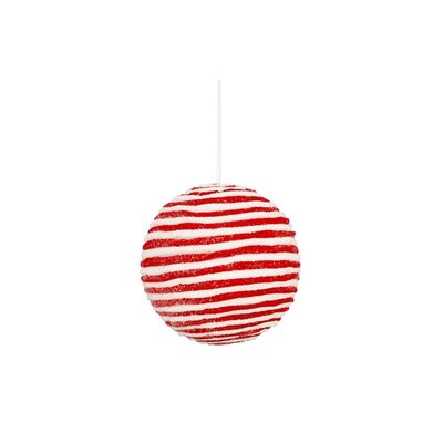 Rode kerstbal | 15cm