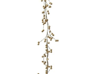 Kerstslinger | foam | goud | 130cm