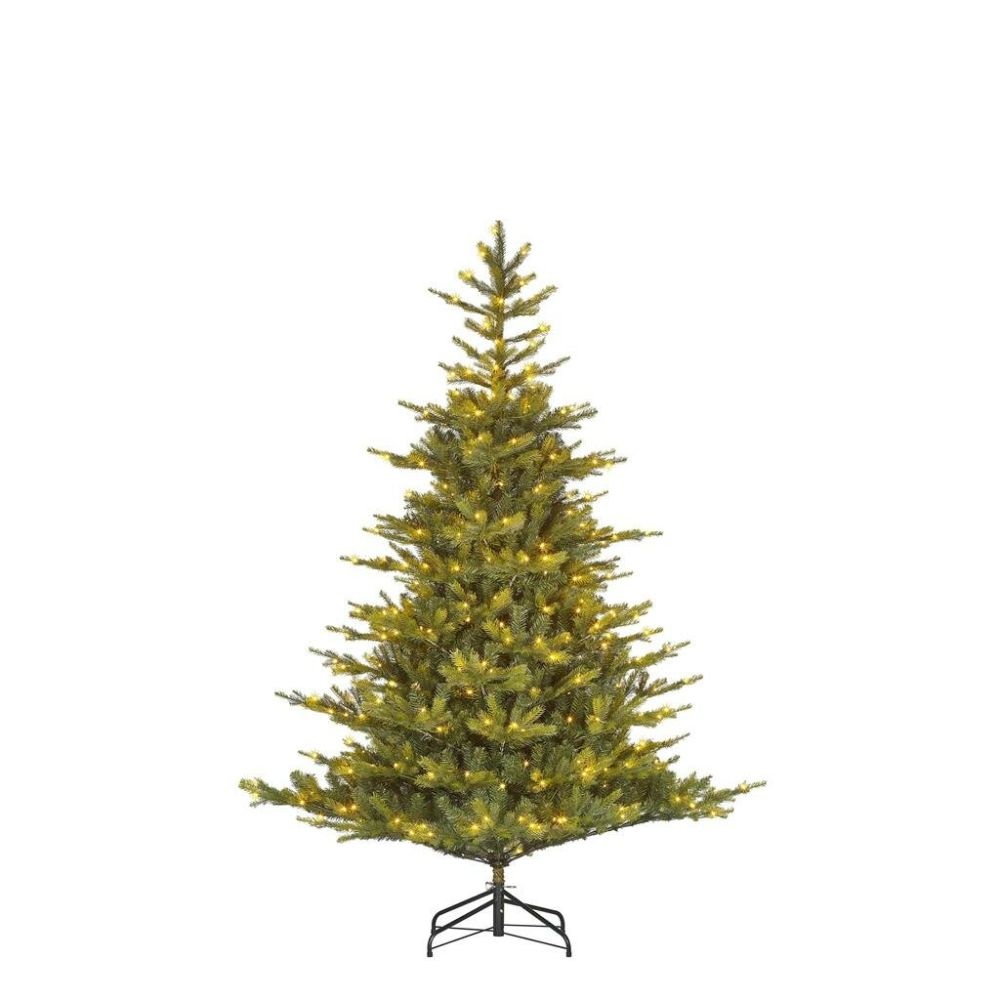 Grimshaw kunstkerstboom 185xø132cm | groen met 260 LED lampjes