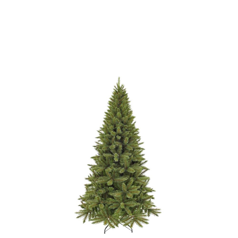 Forest Frosted Slim kunstkerstboom 120xø69cm | groen met bevroren details