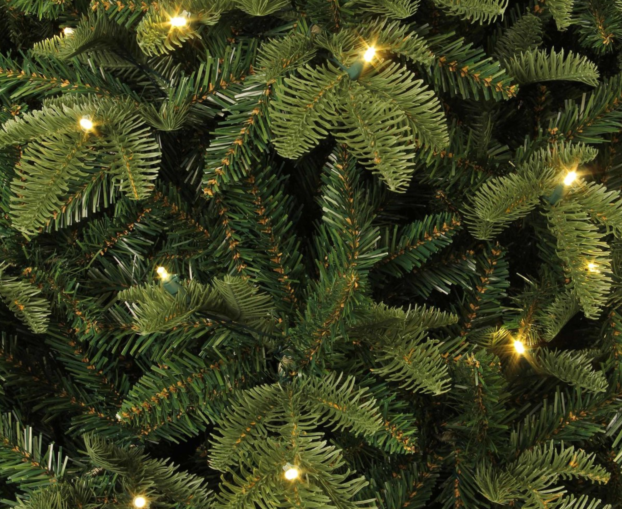 Kunstkerstbomen met verlichting