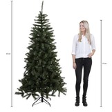 Frasier kunstkerstboom 215xø145cm | groen met 408 LED lampjes