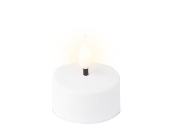 Oplaadbaar theelicht | LED lampje | geschikt voor binnen | set van 8 | 4,5cm