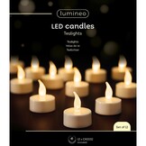 LED waxinelichtje | flame | set van 12
