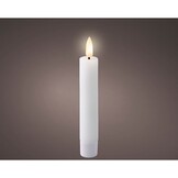 LED dinerkaars set van 2  | wax | wit/warm wit | ø2,2x14,5cm