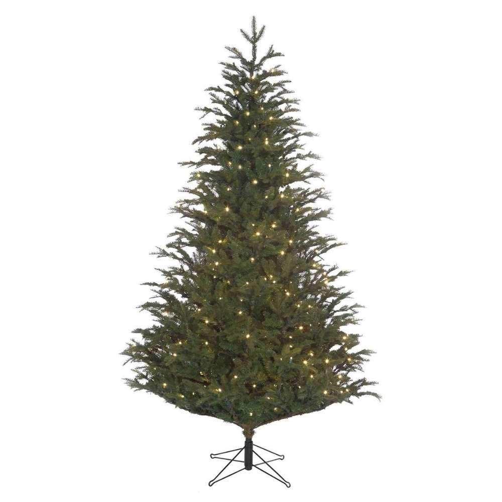 Frasier kunstkerstboom 185xø124cm | groen met 288 LED lampjes