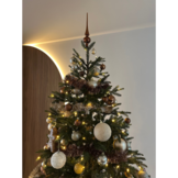Frasier kunstkerstboom 185xø124cm | groen met 288 LED lampjes