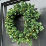 Norton kerstkrans | groen | 60cm