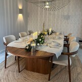 Norton kerstguirlande | groen met LED lampjes | 270cm