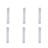 Icelandic kerstguirlande set van 6 | wit | 270cm