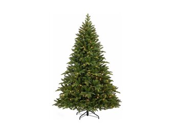Bolton kunstkerstboom 185xø132cm | groen met 200 LED lampjes