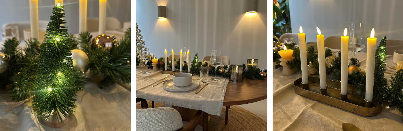 Ideeën kersttafel dekken 