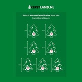 Kerstballen set 16-delig | kerstrood | kunststof/onbreekbaar | 4cm