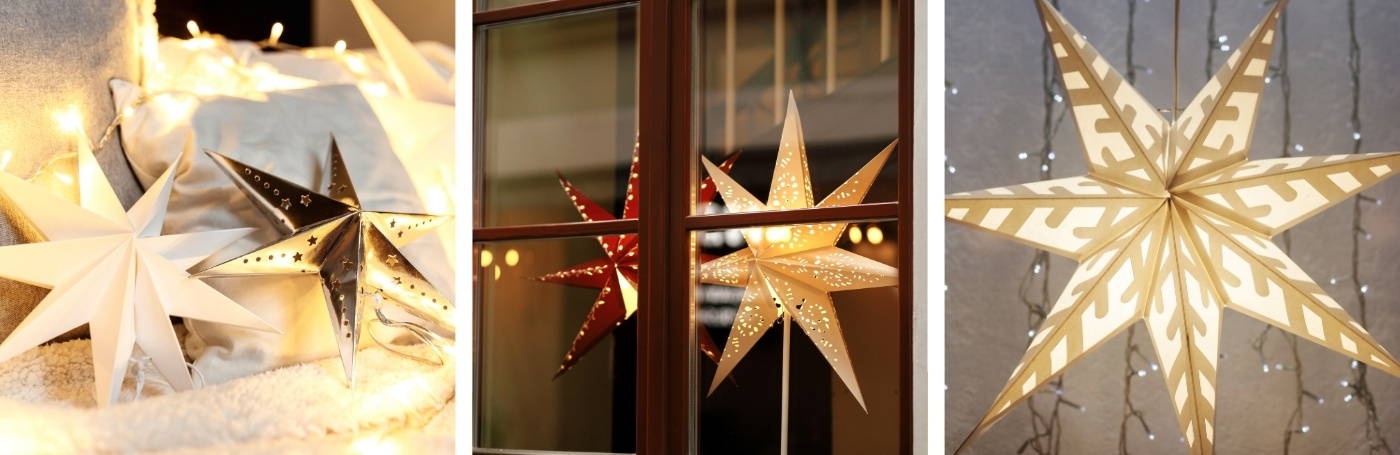 Stappenplan voor een kerstster knutselen