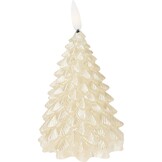 LED kerstboom kaars | goud | 11cm