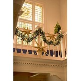 Vandans kerstguirlande set van 2 | groen met bevroren details & dennenappels | 270cm