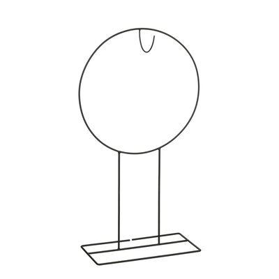 Kranshanger staand | ijzer | zwart | 89,5cm