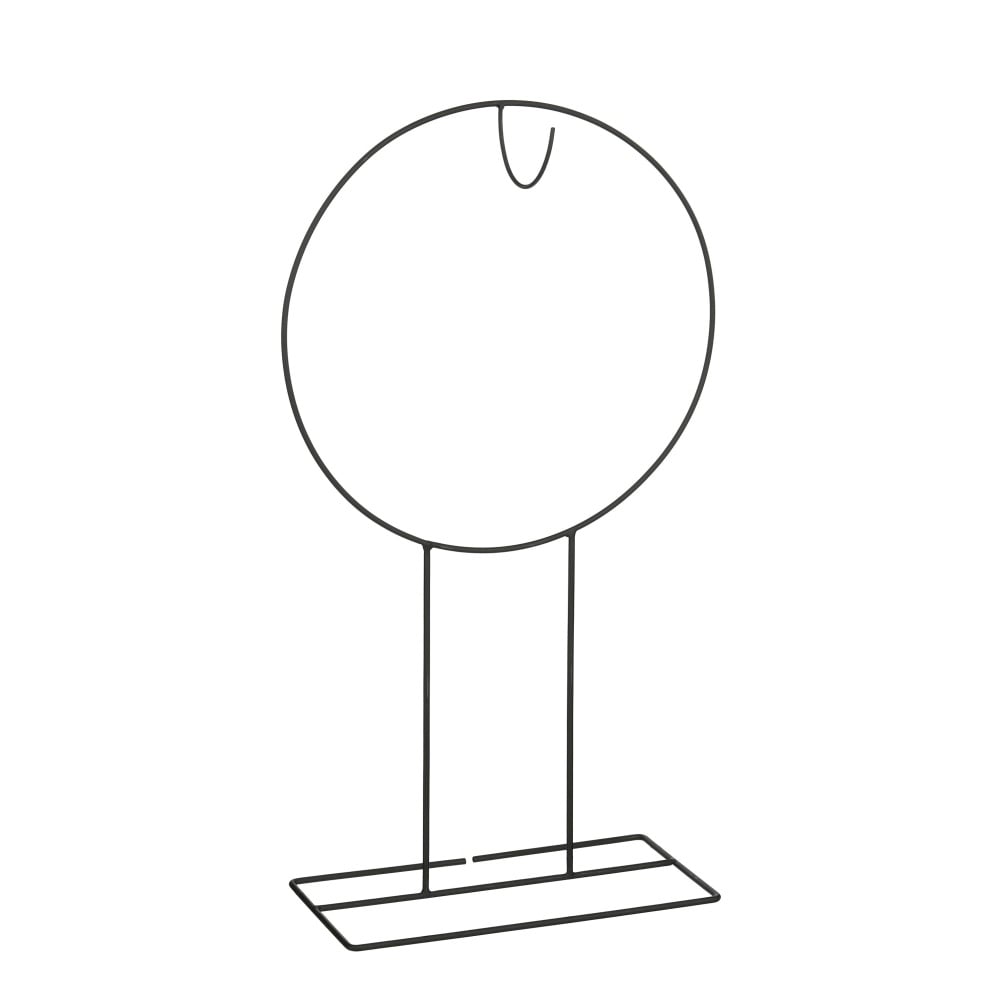 Kranshanger | ijzer | zwart | 89,5cm